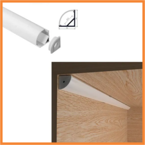 Perfil Canto Alumínio 15x15mm