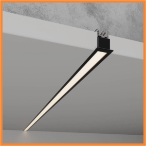 Perfil Embutir Alumínio 25x14mm