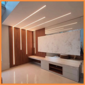 Perfil Embutir Alumínio 40x10mm