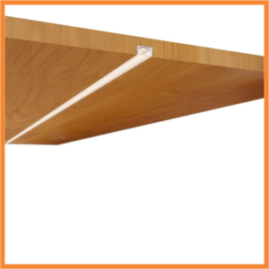 Perfil Alumínio Sobrepor 17x9mm - 2 Metros