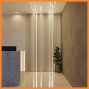 Perfil Sobrepor Alumínio 23x23,5mm